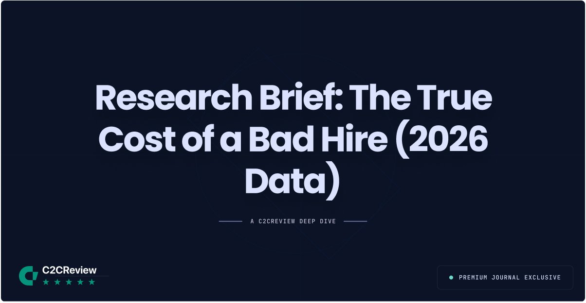 Research Brief: The True Cost of a Bad Hire (2026 Data)